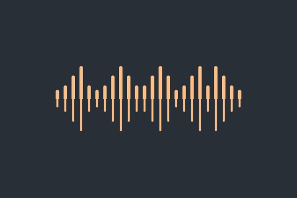 An illustration of a sound wave